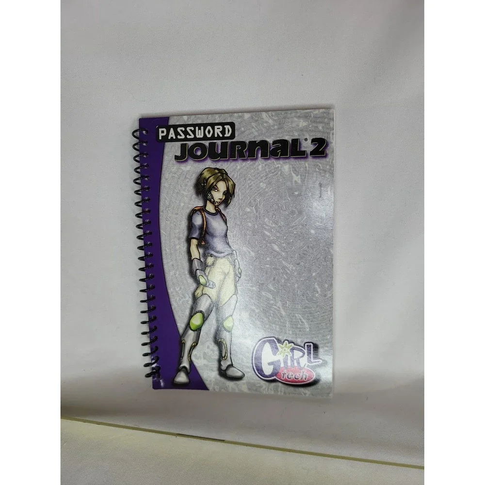 Password Journal Notebook Girltech Unused Notebook 4 x 6